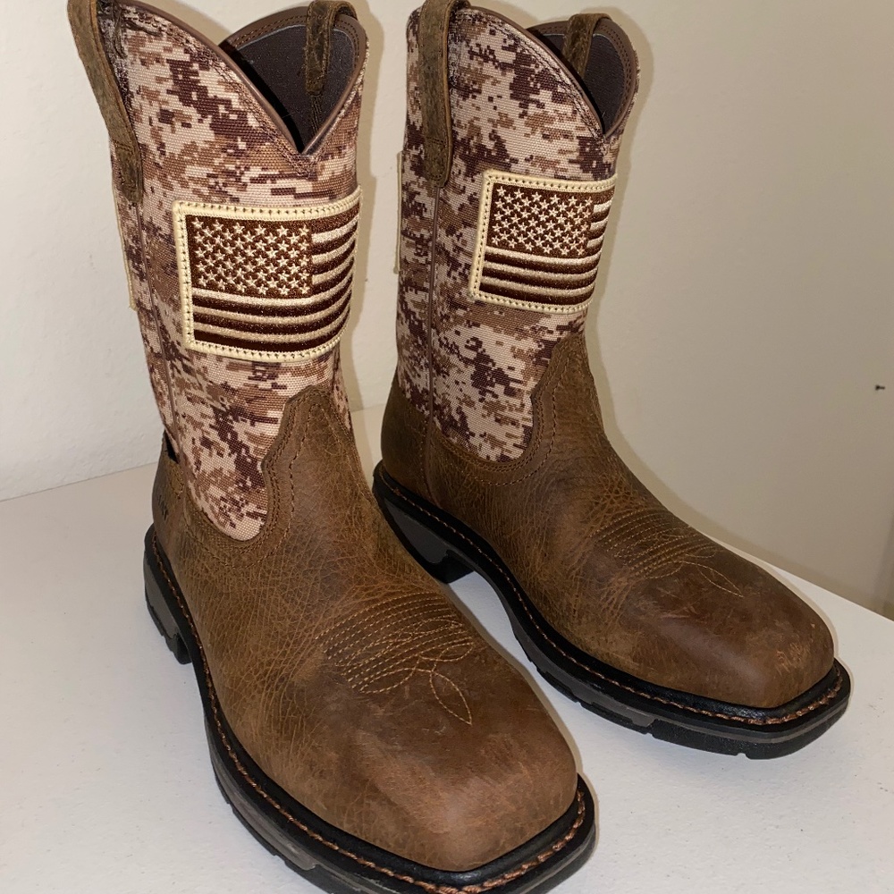 WorkHog Patriot Steel Toe Work Boot